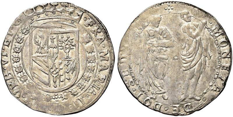 URBINO
Francesco II Maria della Rovere, 1574-1624.
Da 2 Sedicine o 32 Quattrin...
