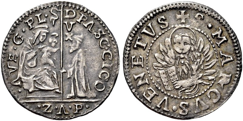 VENEZIA
Pasquale Cicogna Doge LXXXVIII, 1585-1595.
Da 6 Soldi (Massaro Zuan Ar...