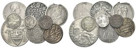 LOTTI
Dal XV al XIX secolo.
Lotto di 40 monete papali, di cui 18 in Ag, di diverse epoche da Alessandro VI a Leone XII, composto da Scudi, Mezzi Scu...