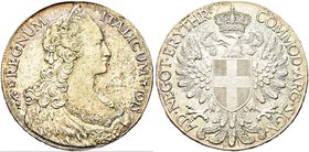 COLONIA ERITREA
Vittorio Emanuele III, 1900-1943.
Tallero 1918 Italicum Roma PROVA.
Ag
Dr. Busto muliebre rivolto a d. con chioma fluente, diadema...