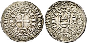 FRANCIA
Filippo IV Il Bello, 1285-1314.
Maille Tierce à lo rond.
gr. 1,36
Dr. BENEDICTV SIT NOMINE DOMINI / PHILIPPVS REX. Croce patente.
Rv. TVR...