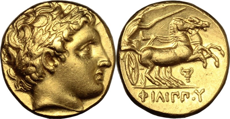 Continental Greece. Kings of Macedon. Philip II (359-336 BC). AV Stater, Pella m...