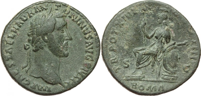 Antoninus Pius (138-161). AE Sestertius, 150-151 AD. D/ IMP CAES T AEL HADR ANTO...