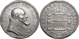 Urbano VIII (1623-1644) Maffeo Barberini. Medaglia A. XIII, variante della medaglia annuale, per la riedificazione della Chiesa di Santa Anastasia a R...