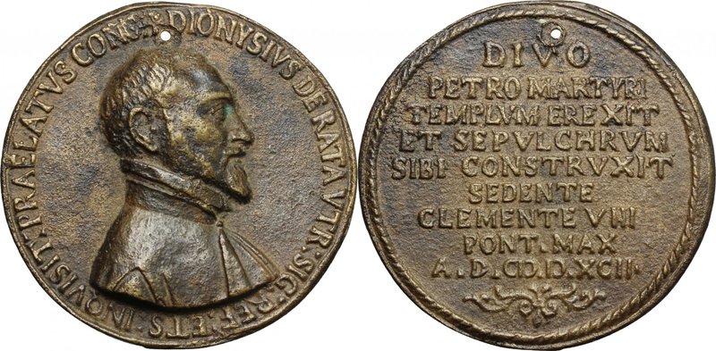 Dionisio della Ratta (...-1597), nobile Bolognese, uditore della Camera Apostoli...