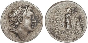 GREEK COINS
Dracma. 163-130 a.C. ARIARATHES V. CAPADOCIA. Anv.: Cabeza diademada a derecha. Rev.: Atenea en pie a izquierda, sosteniendo a Nike; alre...