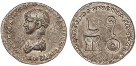 ROMAN COINS: ROMAN EMPIRE
Denario. Acuñada el 51-54 d.C. NERÓN. Anv.: NERO CLAVD. CAES. (DRVSVS GER)M. PRINC. IVVENT. Busto joven descubierto a izqui...