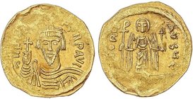 BYZANTINE COINS
Sólido. FOCAS (602-610 d.C.). CONSTANTINOPLA. Anv.: dN FOC(AS) PERP. AVI. Busto de frente con globo crucífero. Rev.: (VICT)ORIA AVG¶....