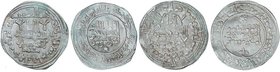 AL-ANDALUS COINS: CALIFHATE
 Lote 2 monedas Dirham y libro . 338 y 339H . ABDERRAHMÁN III . MEDINA AZAHARA . AR. Incluye libro ´Historia y moneda de ...