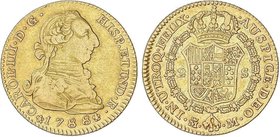 SPANISH MONARCHY: CHARLES III
2 Escudos. 1788. MADRID. M. 6,70 grs. Cal-459. MBC.
