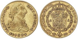 SPANISH MONARCHY: CHARLES III
2 Escudos. 1788. MADRID. M. 6,78 grs. Cal-459. MBC.