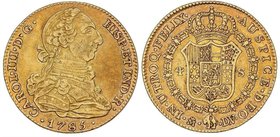 SPANISH MONARCHY: CHARLES III
4 Escudos. 1785. MADRID. D.V. 13,41 grs. Pátina. Cal-310. MBC+.