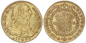 SPANISH MONARCHY: CHARLES III
4 Escudos. 1788. MADRID. M. 13,03 grs. AU/700. FALSIFICACIÓN FUNDIDA. MBC-/MBC.