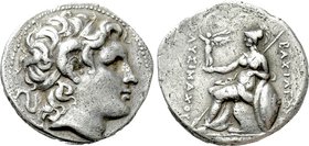 KINGS OF THRACE (Macedonian). Lysimachos (305-281 BC). Tetradrachm.