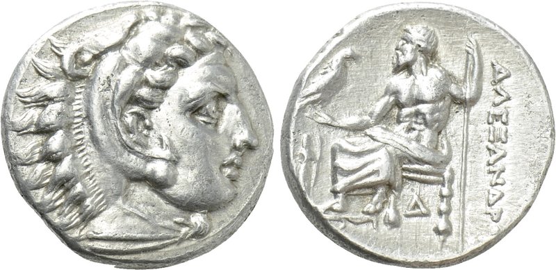 KINGS OF MACEDON. Alexander III 'the Great' (336-323 BC). Drachm. Lampsakos. 
...