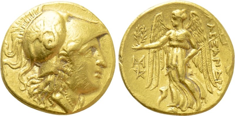 KINGS OF MACEDON. Alexander III 'the Great' (336-323 BC). GOLD Stater. Abydos. ...