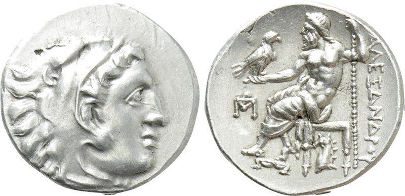 KINGS OF MACEDON. Alexander III 'the Great' (336-323 BC). Drachm. Abydos. 

Ob...