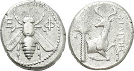 IONIA. Ephesos. Tetradrachm (Circa 390-325 BC). Philites, magistrate.