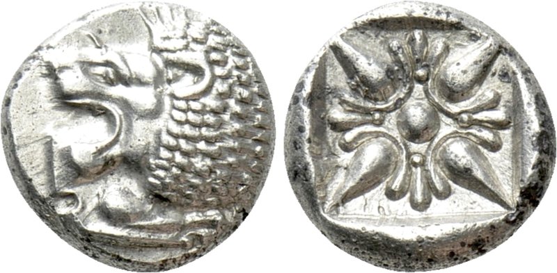 IONIA. Miletos. Obol or Hemihekte (Late 6th-early 5th centuries BC). 

Obv: Fo...