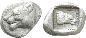IONIA. Samos. Diobol (Circa 480-439 BC).