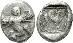 CARIA. Kaunos. Trihemiobol (Circa 490-470 BC).