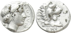 CARIA. Knidos. Hemidrachm (Circa 390-340 BC). Phileon, magistrate.