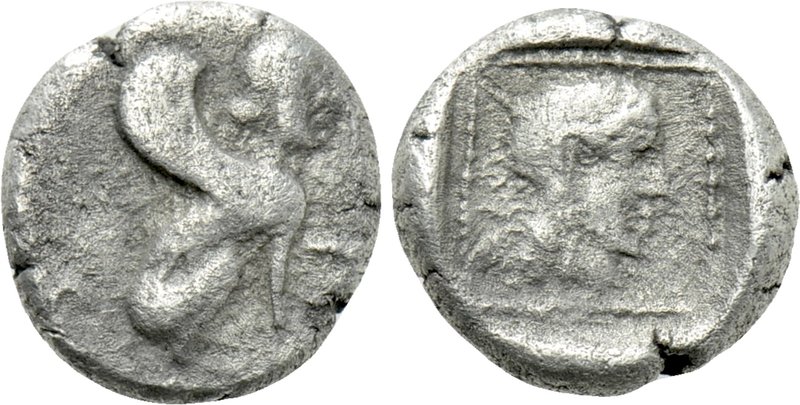 DYNASTS OF LYCIA. Uvug (Circa 470-440 BC). Trihemiobol. Uncertain mint. 

Obv:...