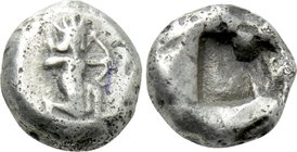 ACHAEMENID EMPIRE. Time of Darios I to Xerxes I (Circa 505-480 BC). 1/6 Siglos. Sardes.