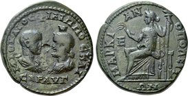 MOESIA INFERIOR. Marcianopolis. Philip II, with Serapis (247-249). Ae. Pentassarion.