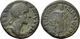 LYDIA. Dioshieron. Faustina II (Augusta, 147-175). Ae.