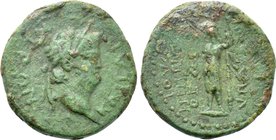 LYDIA. Hypaipa. Nero (54-68). Ae. Julios Hegesippos, magistrate.