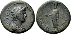 LYDIA. Silandos. Pseudo-autonomous. Time of Nero (54-68). Ae. Ti. Kl. Mnaseas, strategos.