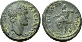 LYDIA. Stratonicea. Hadrian (117-138). Ae.