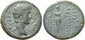 PHRYGIA. Hierapolis. Augustus (27 BC-AD 14). Ae. Dorykanos Dioskouridou, magistrate.