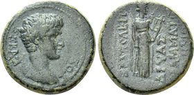 PHRYGIA. Hierapolis. Augustus (27 BC-AD 14). Ae. Gryas, grammateus demou.