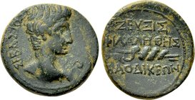 PHRYGIA. Laodicea ad Lycum. Augustus (27 BC-14 AD). Ae. Zeuxis Philalethes, magistrate.