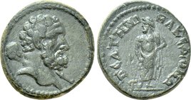 PHRYGIA. Peltae. Pseudo-autonomous. Time of Marcus Aurelius and Lucius Verus (161-169). Ae.