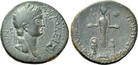 CARIA. Aphrodisias. Tiberius (14-37). Ae.