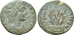 CARIA. Aphrodisias. Pseudo-autonomous. Time of Elagabalus to Severus Alexander (218-235). Ae.