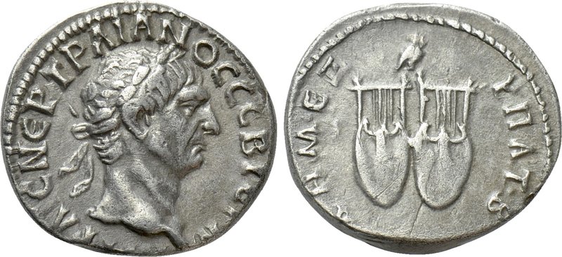 LYCIA. Trajan (98-117). Drachm. 

Obv: AYT KAIC NЄP TPAIANOC CЄB ΓЄPM. 
Laure...