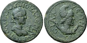 PAMPHYLIA. Sillyum. Saloninus (258-260). 10 Assaria.