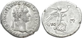 CAPPADOCIA. Caesarea. Domitian (Caesar, 69-81). Didrachm.
