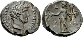 EGYPT. Alexandria. Hadrian (117-138). BI Tetradrachm. Dated RY 21 (136/7).