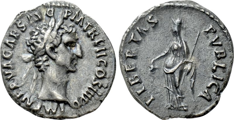 NERVA (96-98). Denarius. Rome. 

Obv: IMP NERVA CAES AVG P M TR P II COS III P...