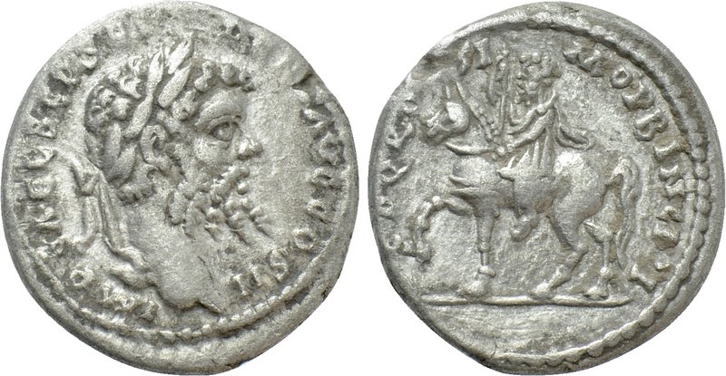 SEPTIMIUS SEVERUS (193-211). Denarius. Emesa. 

Obv: IMP CAE L SEP SEV PERT AV...