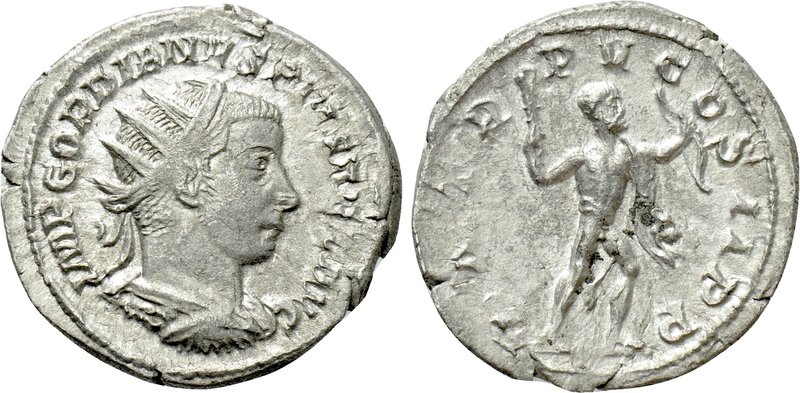 GORDIAN III (238-244). Antoninianus. Antioch. 

Obv: IMP GORDIANVS PIVS FEL AV...