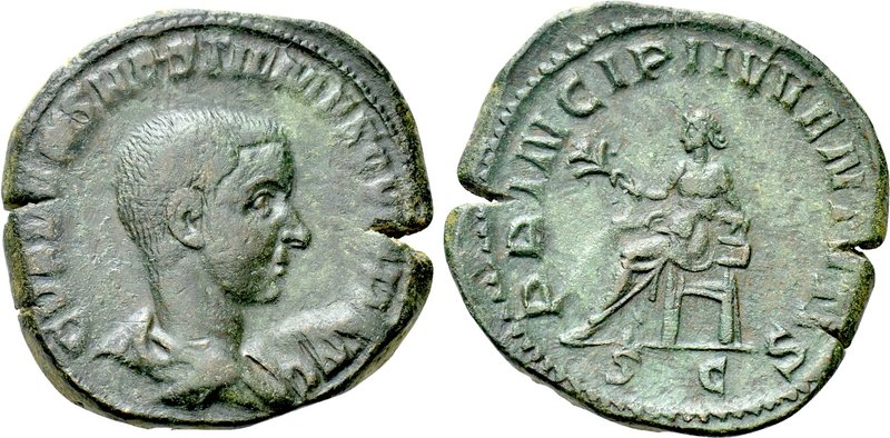 HOSTILIAN (Caesar, 250-251). Sestertius. Rome. 

Obv: C VALENS HOSTIL MES QVIN...