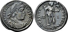 VALENTINIAN I (364-375). Siliqua. Arelate.