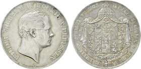 GERMANY. Prussia. Friedrich Wilhelm IV (1840-1861). 2 Thaler or 3 1/2 Gulden (1843). Berlin.