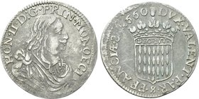 MONACO. Honoré II (1604-1662). 5 Sols (1660).